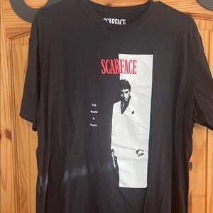 Hybrid Apparel Black Scarface Tee
